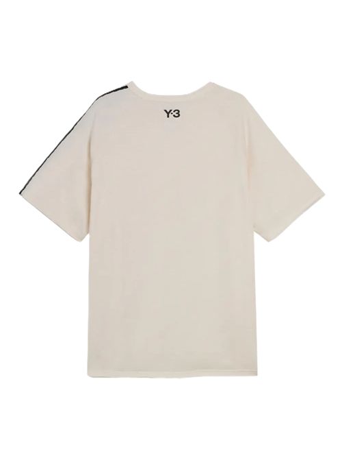 Y-3  T-shirt con righe Adidas Y3 | KS9748WHITE